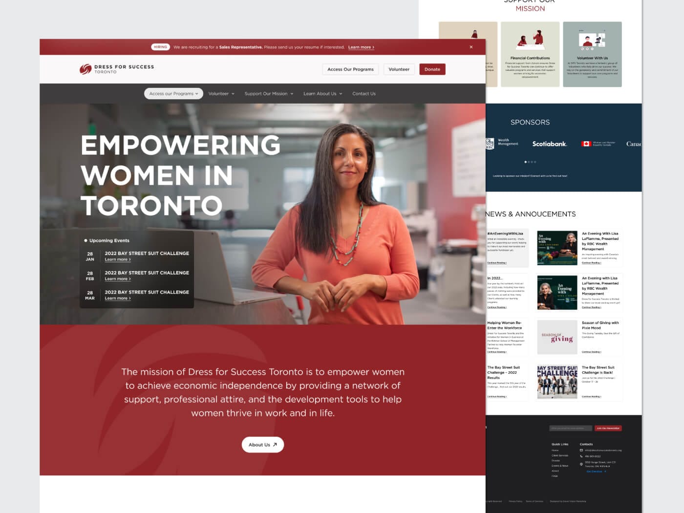 Dress for success Toronto OrionWP