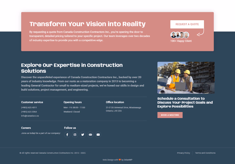 Canada Construction Contractors Inc.