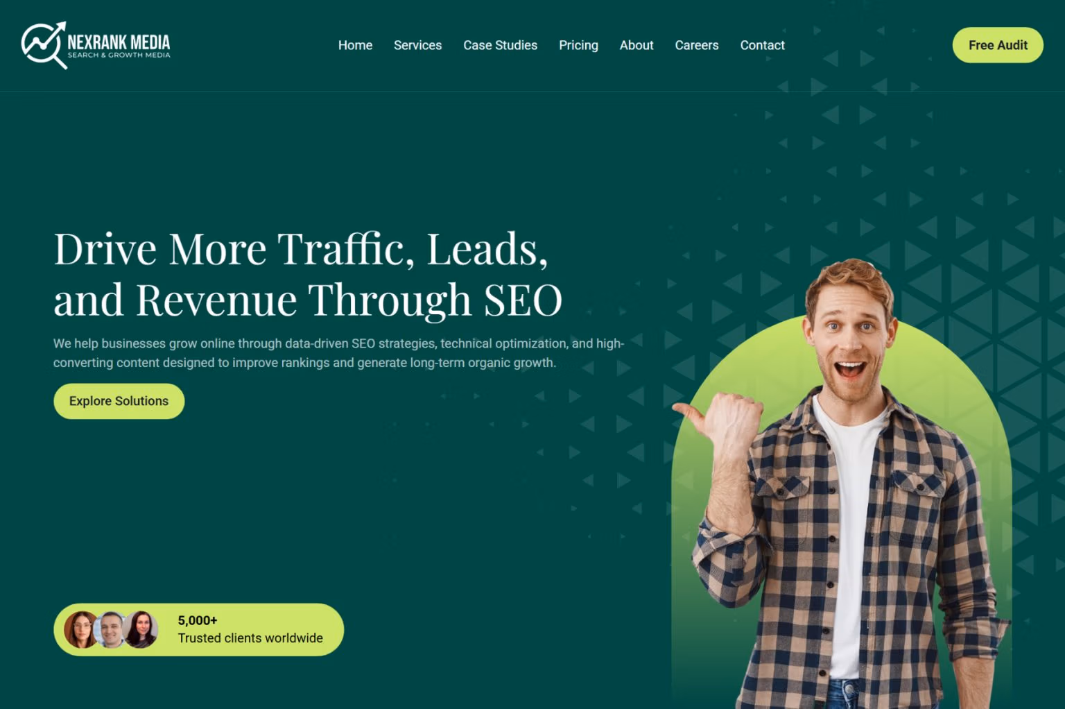 SEO optimization 3 NexRank Media - Hero