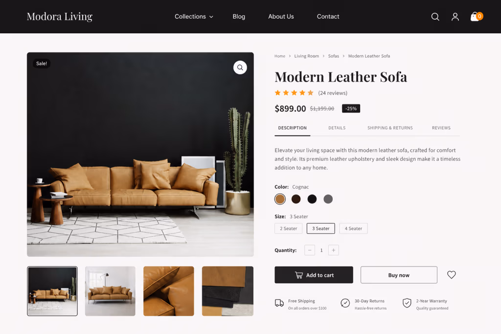 SEO optimization 7 Single Product Pages