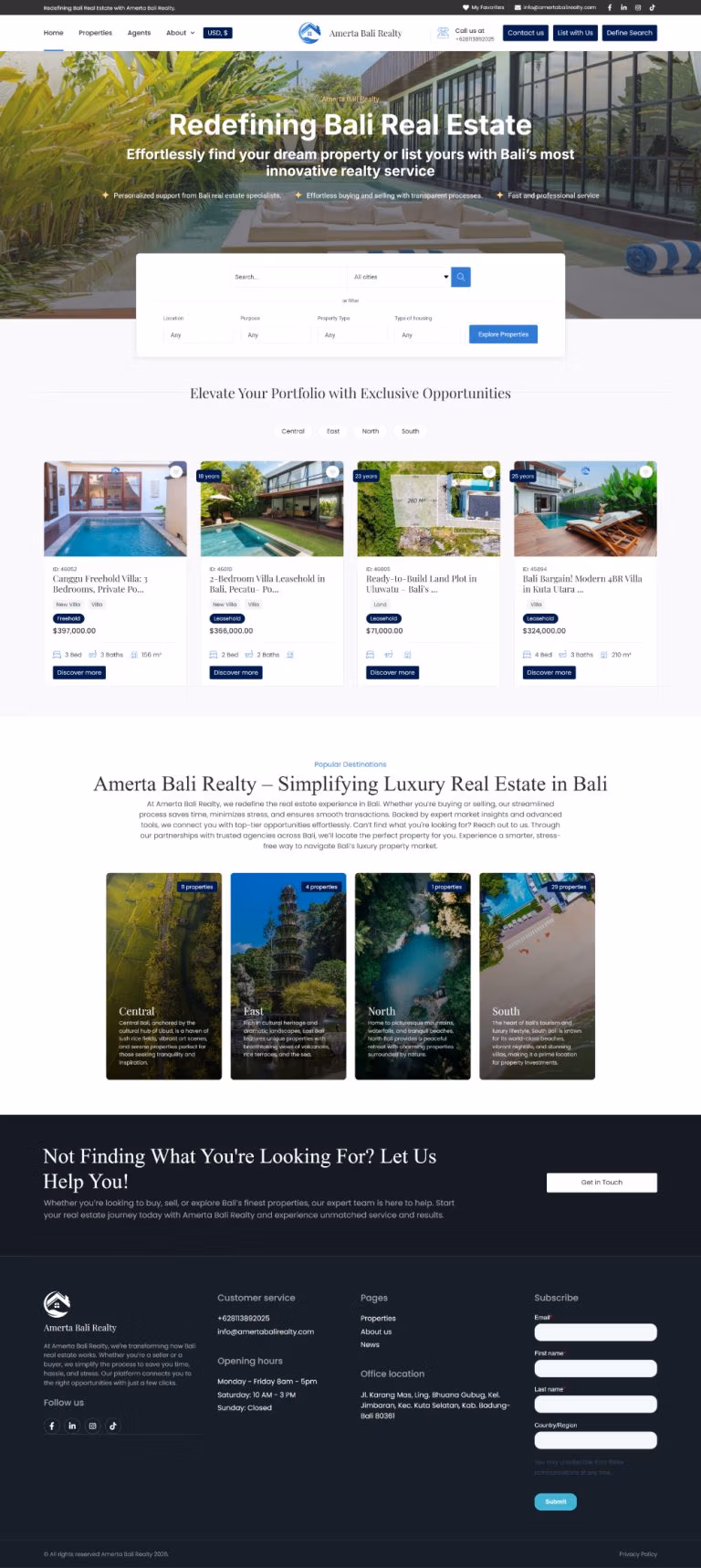 Amerta Bali Realty
