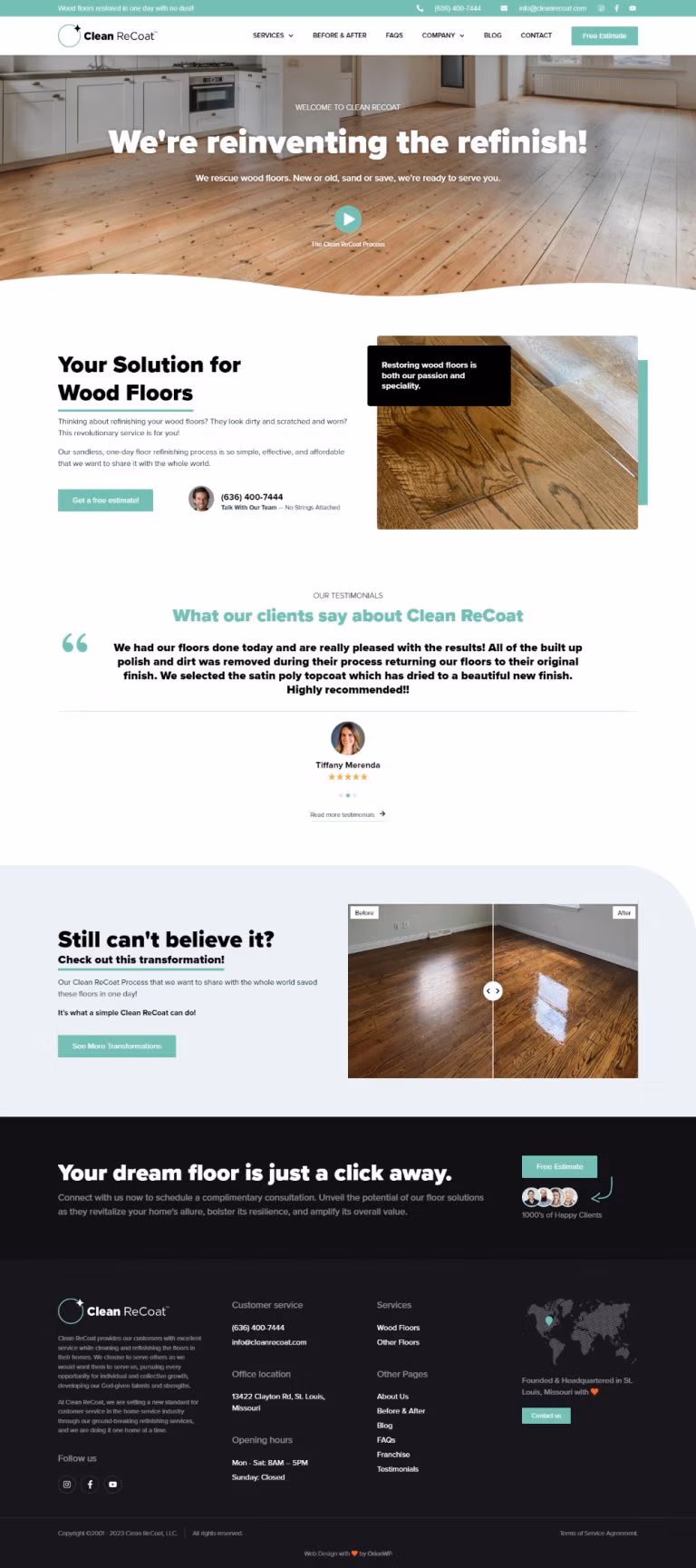 Clean ReCoat, LLC.