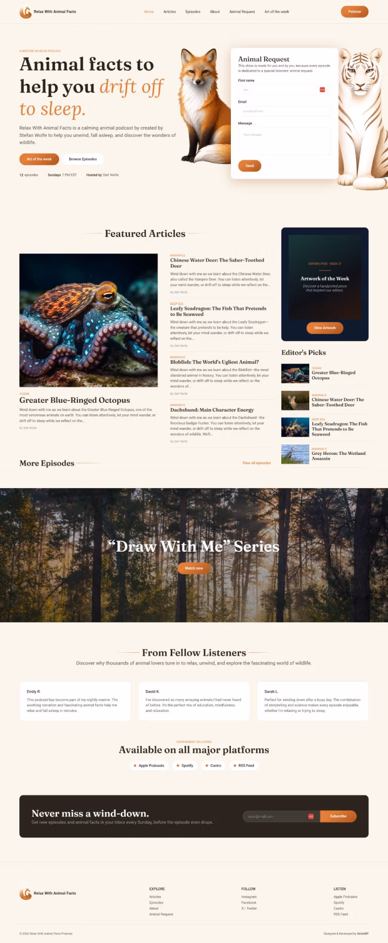 Relax With Animal Facts